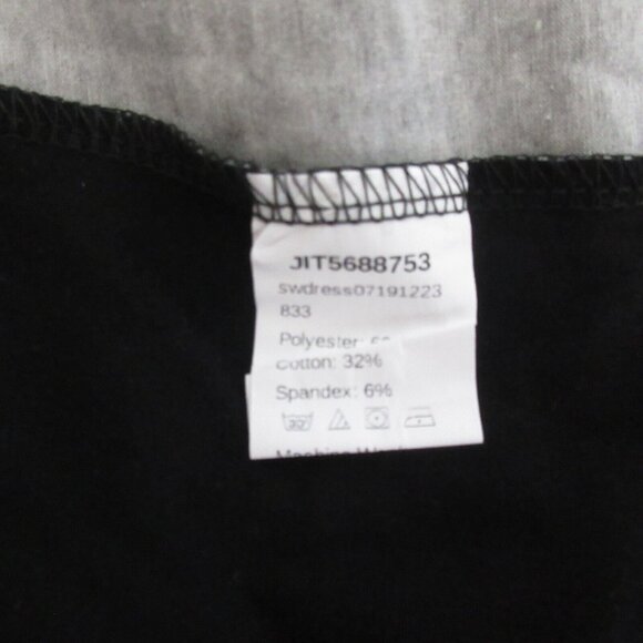 Shein Womens Dress Plus 3XL Sheath Short Sleeve Color Block Leopard Short Sleeve - Picture 4 of 7